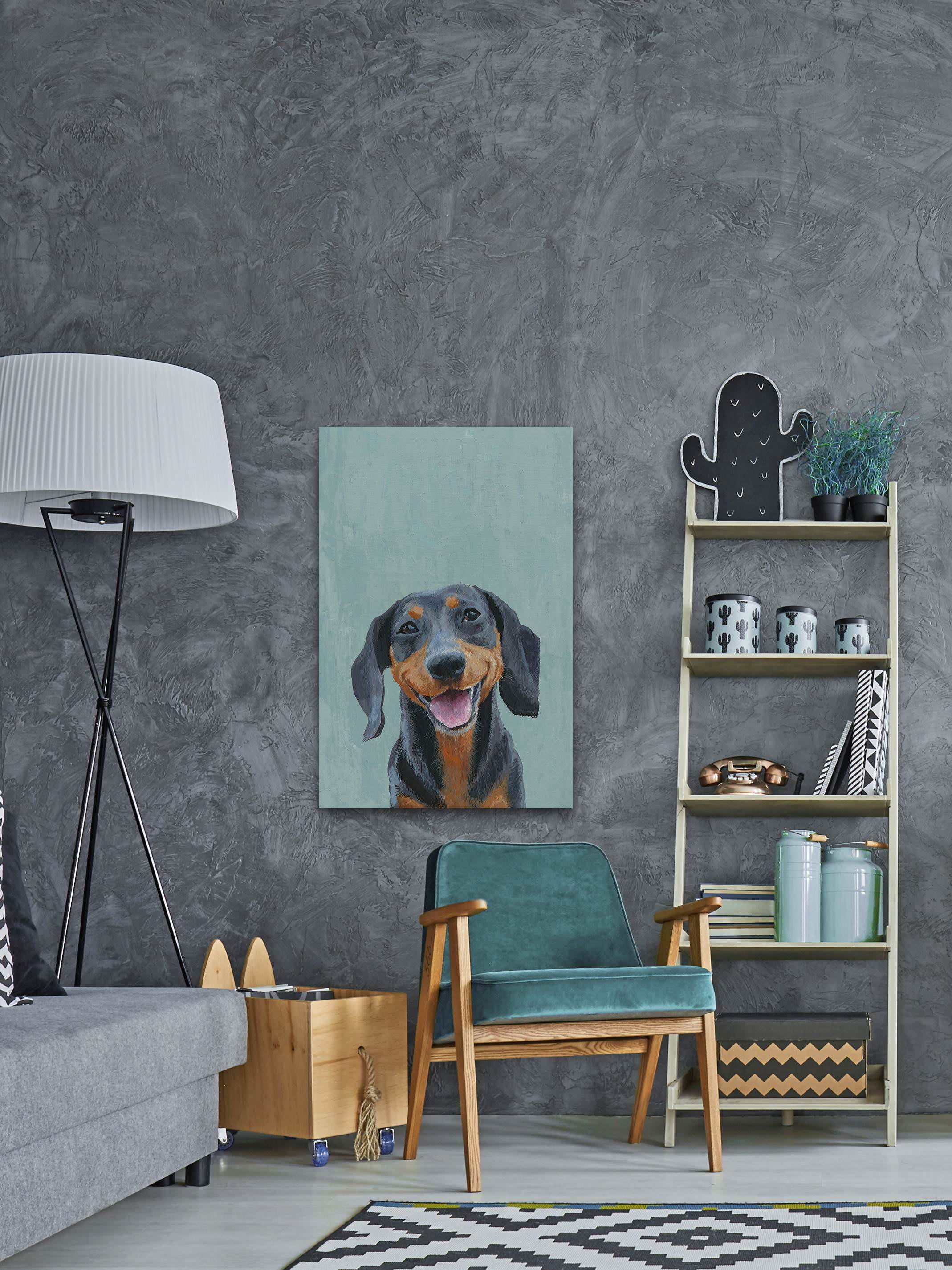 Marmont Hill "Jolly One" Painting Print on Wrapped Canvas