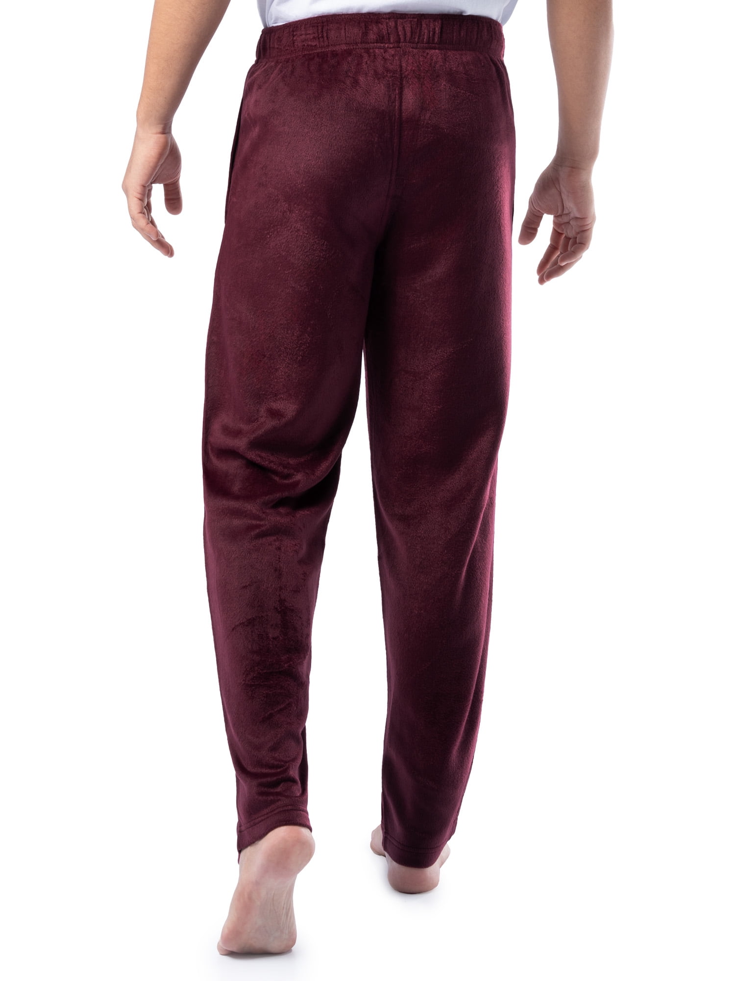 Fruit of the Loom Men's Microsueded Solid Fleece Sleep Pant, Sizes S-XL