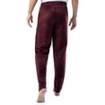thumbnail image 3 of Fruit of the Loom Men's Microsueded Solid Fleece Sleep Pant, Sizes S-XL, 3 of 9