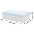 thumbnail image 2 of USHOBE Assorted Color Wipe Dispenser PP Material Compact Storage Case for Bathroom Kitchen Travel 3Pcs, 2 of 8