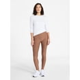 thumbnail image 2 of Athletic Works Women's and Women's Plus ButterCore Full Length Leggings with Pockets, Sizes XS-4X, 2 of 6