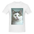thumbnail image 4 of Bingfone Funny Cat Men'S Loose Fit Short-Sleeve Pocket T-Shirt, 4 of 7