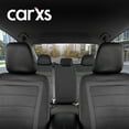 thumbnail image 3 of carXS FreshMesh Car Seat Covers Full Set with Charcoal Gray Accent Front and Back Seat Cover Set with Modern Sideless Design, Universal Fit for Car Truck Van and SUVs, 3 of 10