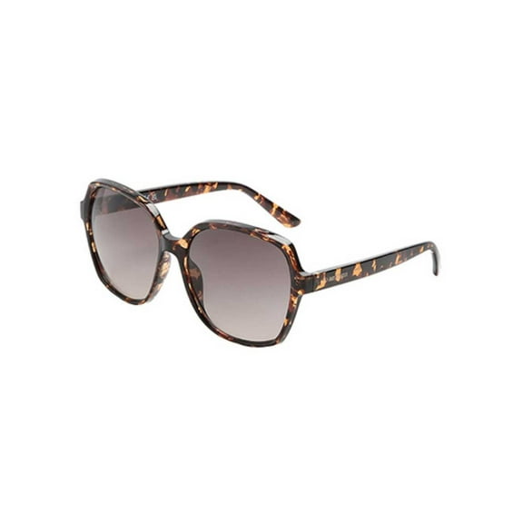 Harley-Davidson Women's Square Fashion Sunglasses, Dark Havana Brown Frames, Harley Davidson
