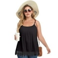 thumbnail image 6 of ANYFIT WEAR Camisoles for Women with Built in Bra Adjustable Strap Tank Tops Cami Sleeveless Summer Tops Plus Size（S-4XL), 6 of 7