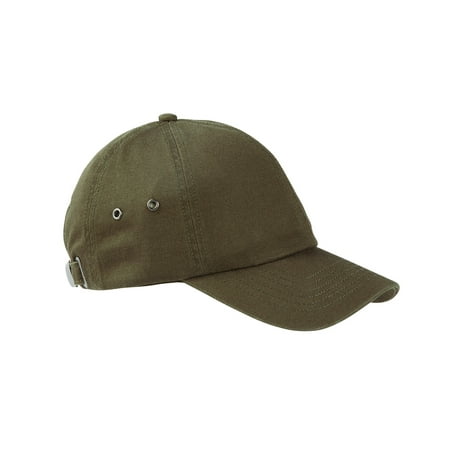 Big Baseball Caps Branded Big Accessories Washed Baseball Cap - OLIVE - OS (Instant Saving 5% & more on min 2) ()
