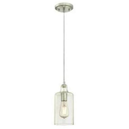 

WestinghouseLighting 6329000 1 Light Indoor Mini Pendant - Clear Textured Glass