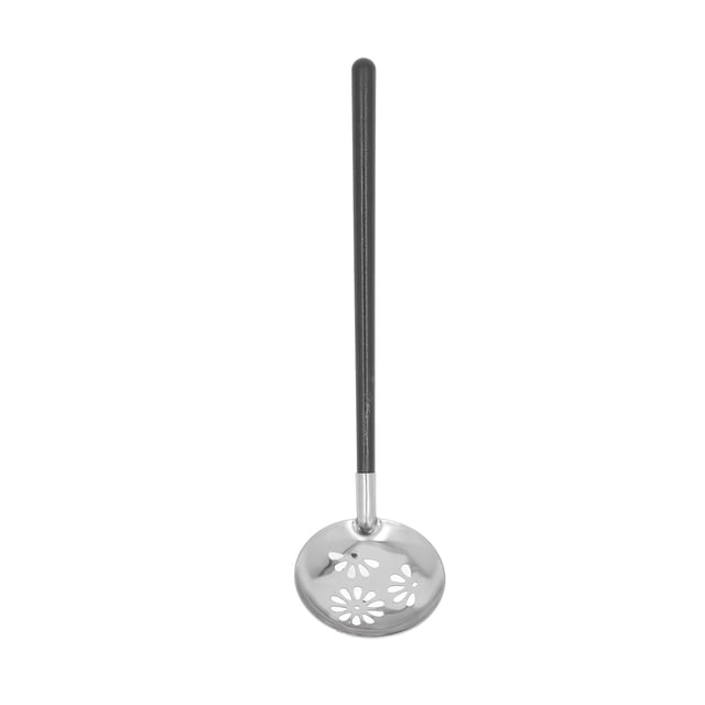 Cucharón de aislamiento térmico, olla caliente de acero inoxidable, cucharón de mango largo, cucharón de olla caliente, durabilidad probada en el tiempo