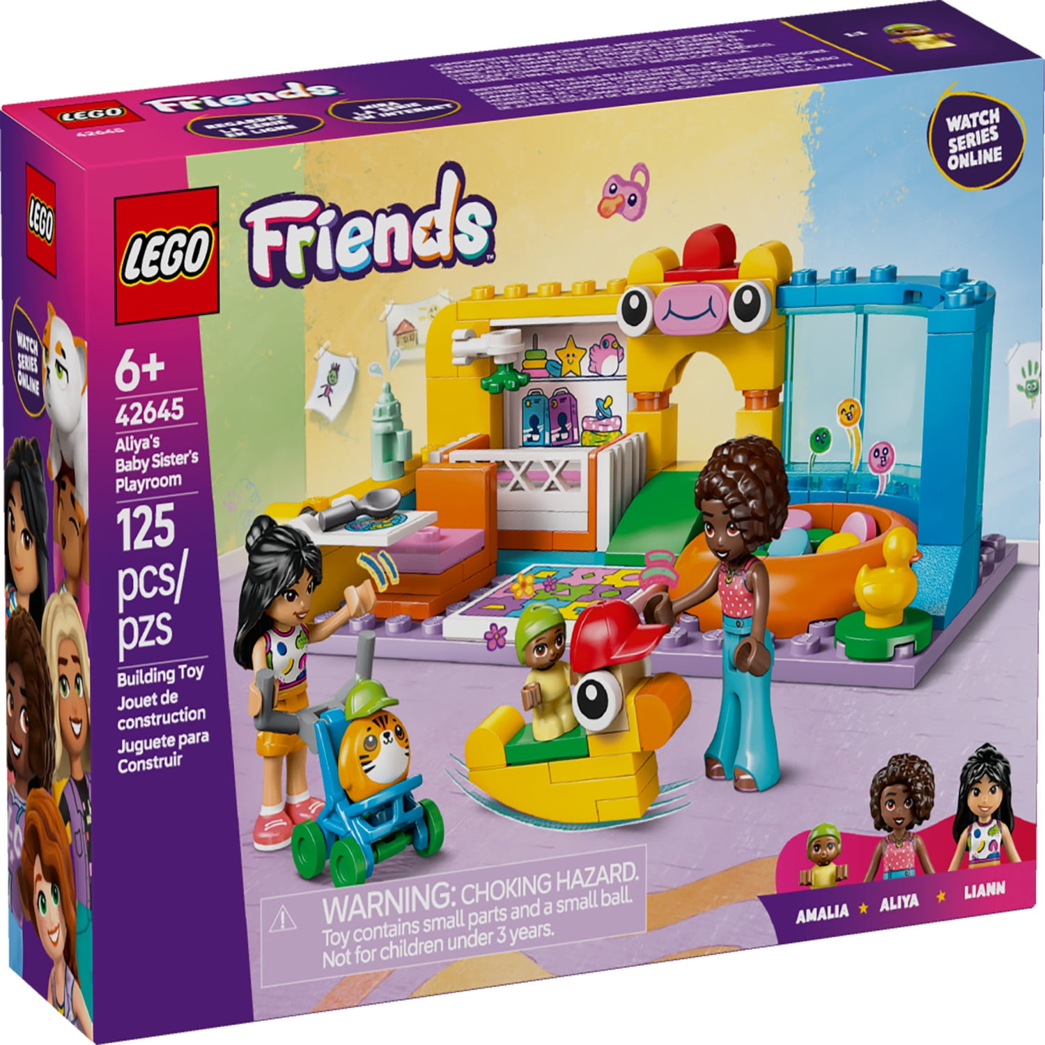 LEGO Friends Aliya's Baby Sister's Playroom 42645
