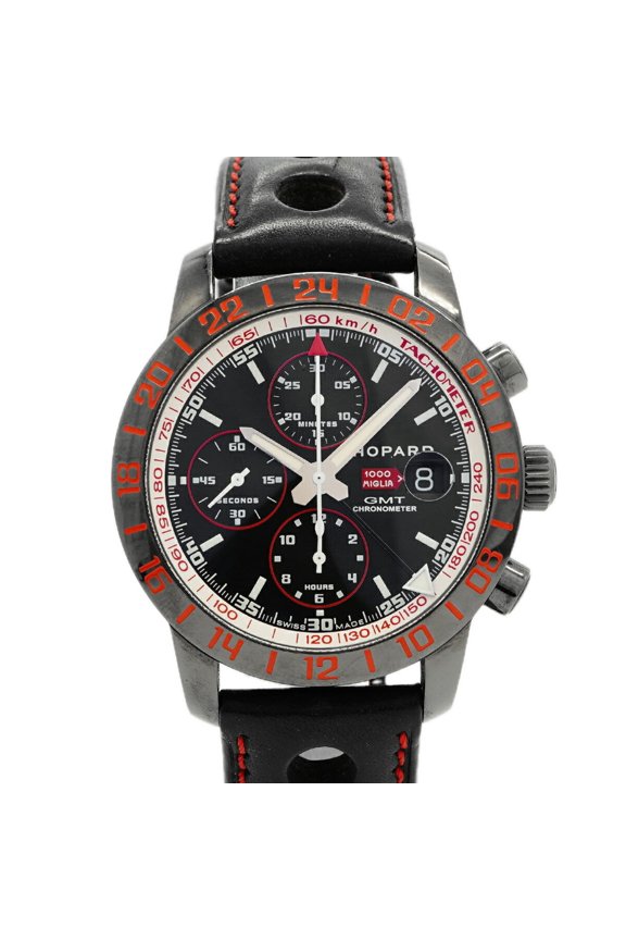 Pre-Owned Chopard Mille Miglia GMT Speed Black II 16 8992 Dial Men's Watch