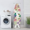 thumbnail image 3 of SEANATIVE Hummingbird Ironing Board Covers with Padding Standard Size Ironing Board Protector with Elastic Edge and Hook and Loop Fasteners Iron Pads Floral Ironing Board Replacement Cover, 3 of 6