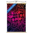 thumbnail image 3 of K-Pop Wall Poster with Wooden Magnetic Frame, 22.375" x 34", 3 of 3