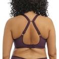thumbnail image 3 of Elomi Matilda Banded Plunge Underwire Bra (8900),42F,Wine Diamond, 3 of 5
