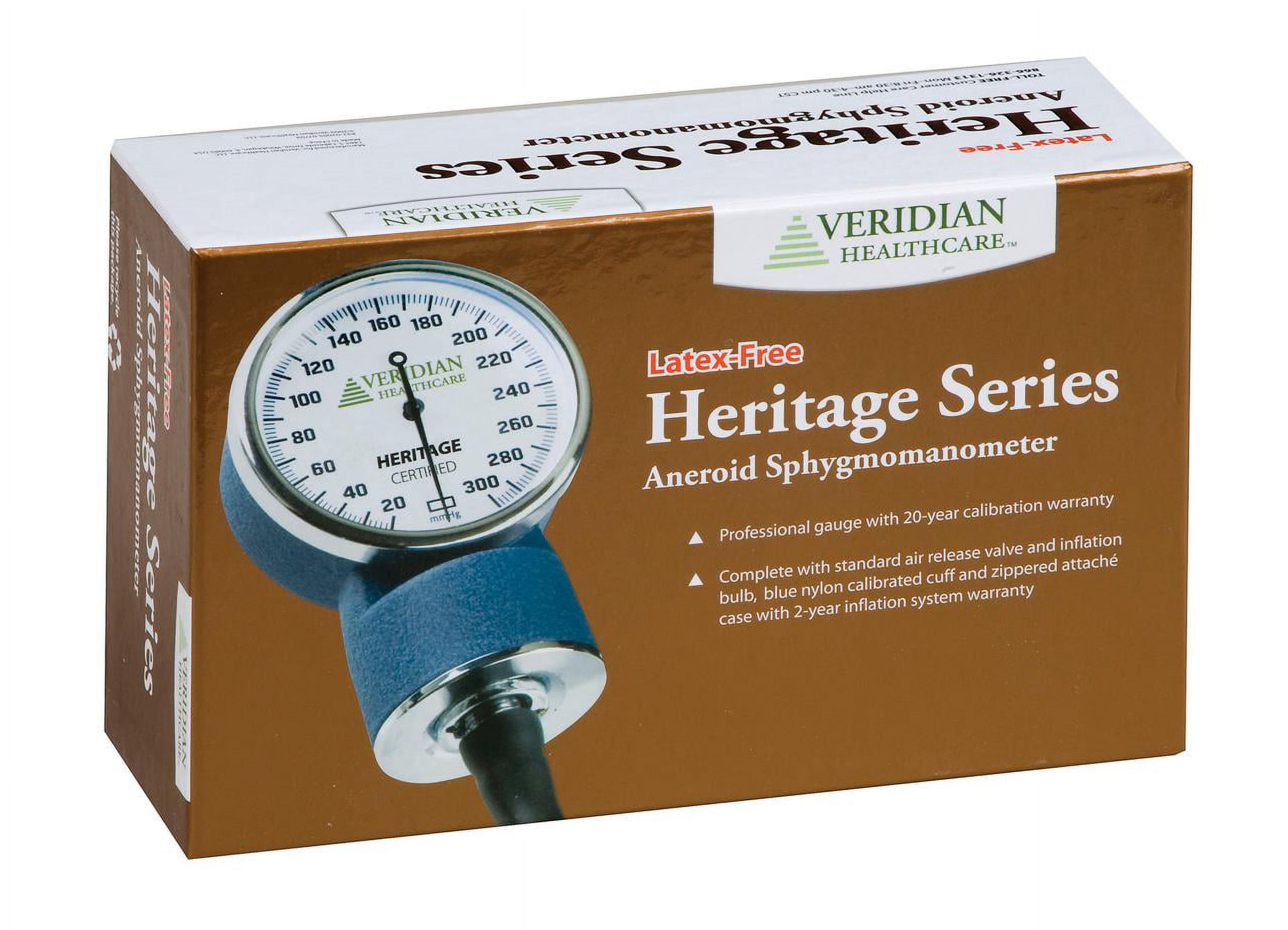 Heritage Series Latex-Free Aneroid Sphygmomanometer, Child