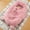 Pink, variant on Studyset 71" L Human Dog Bed with Blanket,2 Side Storage Pockets and Portable Handle,Removable Cover,High-Density Foam Human Size Dog Bed,Fits You and Pets