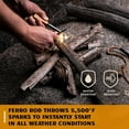 Fire Steel Striker & Fire Starter Outdoor Survival Gear for Camping