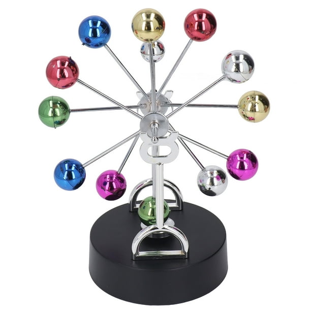 Perpetual Motion Ferris Wheel Desk Toy,electric Magnetic Rotation 