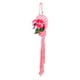 thumbnail image 4 of Cesta colgante de pared con borlas de estilo bohemio, colgador de plantas, decoración de jardín, cesta colgante tejida a mano, 4 of 8