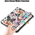 thumbnail image 3 of Epicgadget Trifold Case for iPad Air 5 (5th Gen, 2022) / iPad Air 4 10.9 Inch (4th Generation, 2020) - Slim Lightweight Protective Shell with Auto Sleep/Wake Trifold Stand Cover Case (Butterfly), 3 of 5