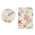 thumbnail image 5 of Yayeee Garden Flag 12" x 18" Double Sided Outdoor Yard Lawn Holiday Decorations, Light Red Starfish, 5 of 6