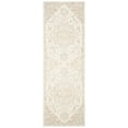 thumbnail image 2 of Safavieh Micro-Loop Braylon Floral Runner Rug, Ivory/Beige, 2'3" x 7', 2 of 10