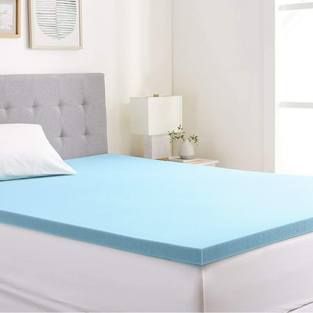 

Cooling Gel Filled Firm Support Mattress Cover - Replacement Latex Foam - 2 - Queen