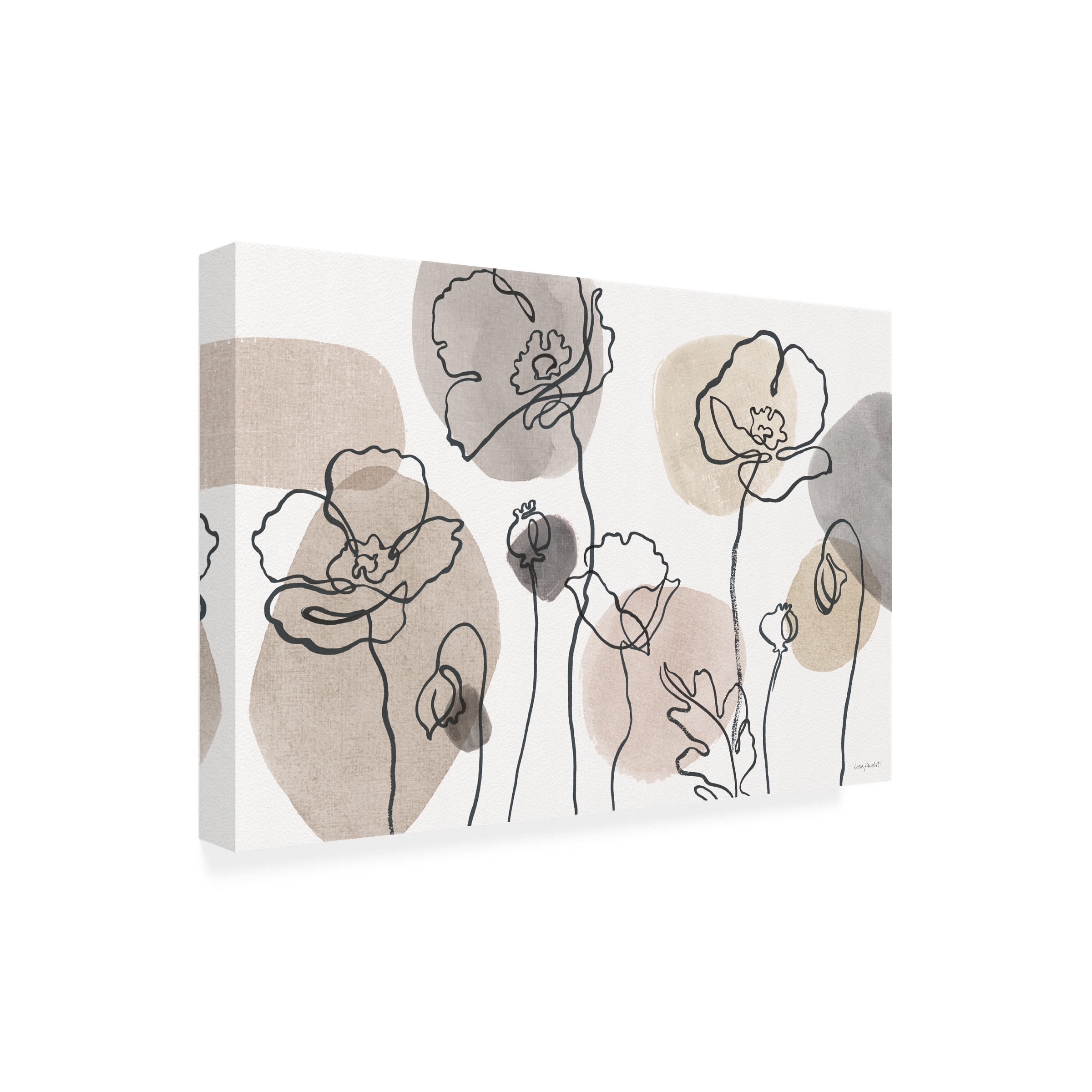 Lisa Audit 'Think Neutral 01' Canvas Art