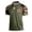 E3-Camouflage Green, variant on Havenx 250th Anniversary American Flag Print Polo Shirt for Men Short Sleeve Camouflage Shirts Button Lapel T-Shirts 4th Of July 250 Years Of Freedom Patriotic Tee,Camouflage Green L