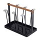 thumbnail image 1 of Toystoory Portavasos de drenaje Hogar Antideslizante Portavasos de agua portátil Durable Bandeja integrada Portavasos Extraíble Sala de estar Cocina Organizadores de utensilios de cocina Negro Toystoory HA025829-01, 1 of 1