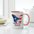 thumbnail image 4 of CafePress - Puerto Rican Butterfly Mug - 11 oz Ceramic Mug - Novelty Coffee Tea Cup, 4 of 4