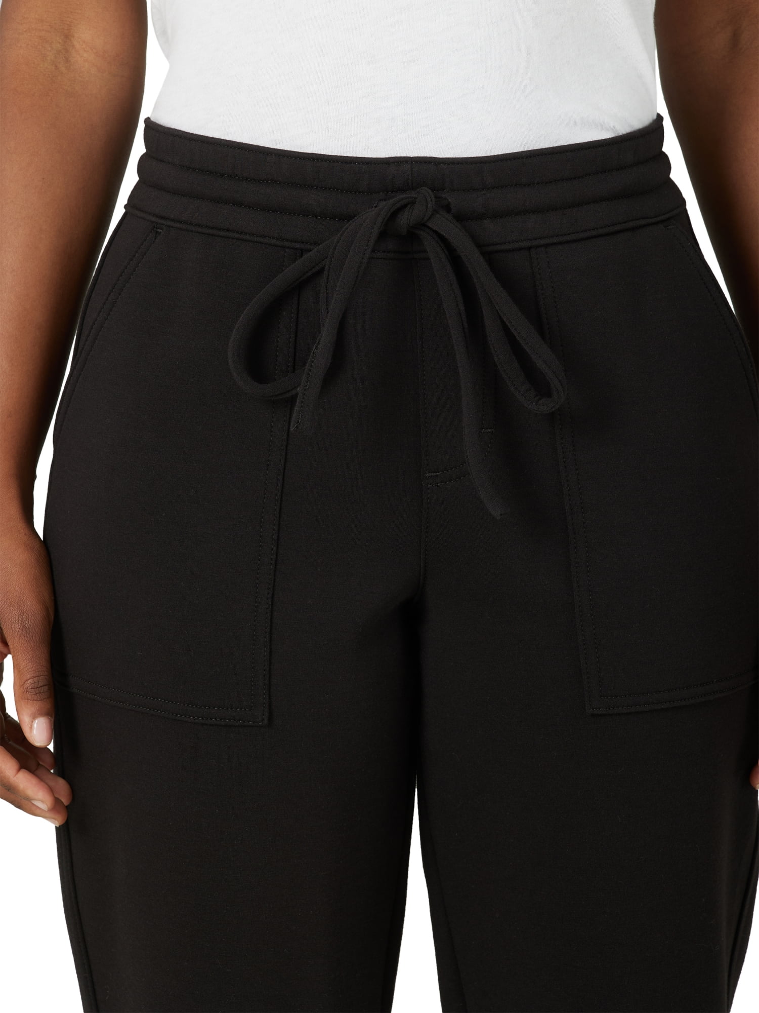 Lee Women's Relaxed Fit Tapered Ankle Crop Sweatpants