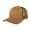 Camel, variant on TOPTIE 5 Panel Baseball Cap Suedette Front Mesh Back Adjustable Unisex Snapback Hat-Khaki/Blue