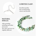 thumbnail image 4 of GHSDFBB Boho Layered Shell Beaded Necklaces Handmade Colored Bead Short Necklace Holiday Style Costume Jewelry for Women, 4 of 6