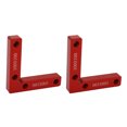 thumbnail image 1 of Right Angle Clamp, 90 Degree Positioning Square Aluminum Alloy 100x100mm High Accuracy  For Woodworking, 1 of 8