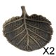 thumbnail image 1 of 2 Posavasos De Hoja De Arce Para Té, Posavasos De Té Kung Fu Para Bebidas, Hoja De Arce Verde 2 piezas, 1 of 8