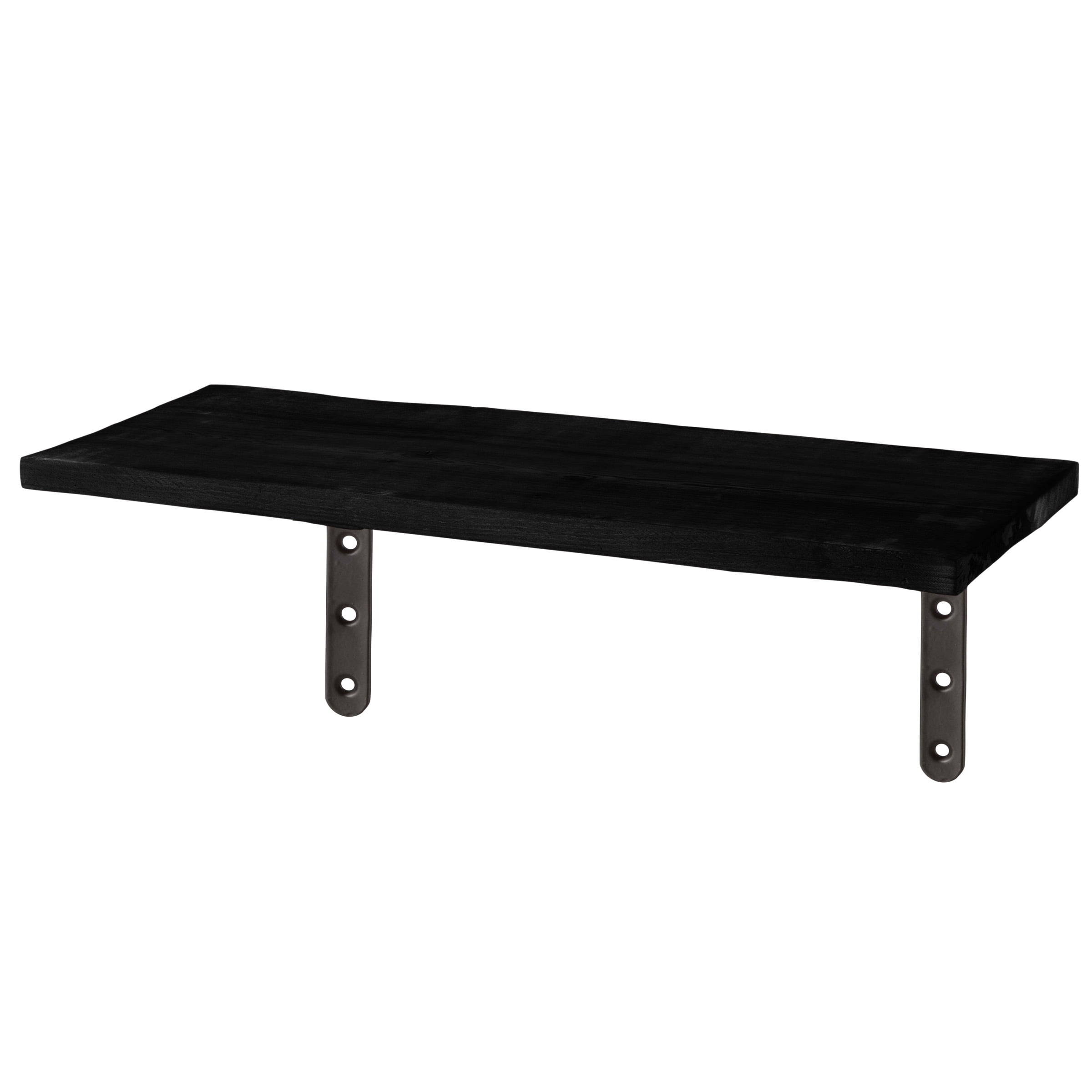 Lavish Home Set of 6 Floating Shelves for Living Room, Bedroom, or Bathroom