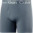 thumbnail image 4 of Calvin Klein Mens 3 Pack Micro Rib Boxer Brief (Shoreline/Light Blue/Grey,XL), 4 of 4