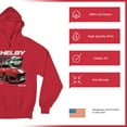 thumbnail image 6 of Ford Shelby Super Snake GT500 Unisex Hoodie American Mustang Cobra Racing, 6 of 7