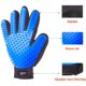 thumbnail image 5 of Guante de aseo para mascotas, guante para quitar el pelo de mascotas, paquete de 2, guante de cepillo suave para desenredar y herramienta de masaje, para gatos, perros, guantes de aseo para caballos Ormromra CJWUS-4401, 5 of 7