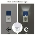 thumbnail image 3 of Pofeuu Tennis Racket Print Night Lights Plug into Wall with Dusk-to-Dawn Light Sensor, LED Nightlight for Bathroom, Adult, Hallway-US, 3 of 7