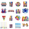 thumbnail image 2 of Plato de comedor decorativo de arcoíris para fiesta de cumpleaños, servilletas, mantel de taza de papel, juego de globos, Pancarta, Baby Shower, 2 of 5
