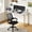 Gold, variant on Dkelincs 47 inch Computer Desk and Chair Set Home Office Modern Wood Study Desk & Mesh Ergonomic Height Adjustable Office Chair for Small Spaces, Gold & Black