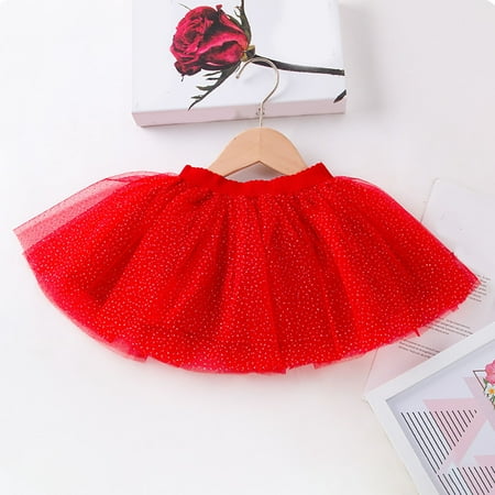 

Wiueurtly Toddler Short Skirt Girl s Half Skirt Baby Princess Skirt Short Skirt Half Skirt Tulle Skirt Denim Knee Dress