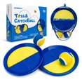 thumbnail image 1 of Set de juego de pelota Toss and Catch EVERICH Toy, palas de 20 cm, 1 of 6