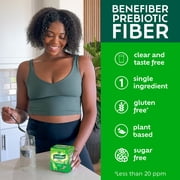 Benefiber On The Go Prebiotic Glp-1 Friendly Fiber Supplement Powder for Digestive Health, Unflavored Powder Stick Packs - 28 Sticks (3.92 Ounces)