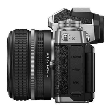 Nikon - Z fc 4K Video Mirrorless Camera w/ NIKKOR Z 28mm f/2.8 - Black/Silver