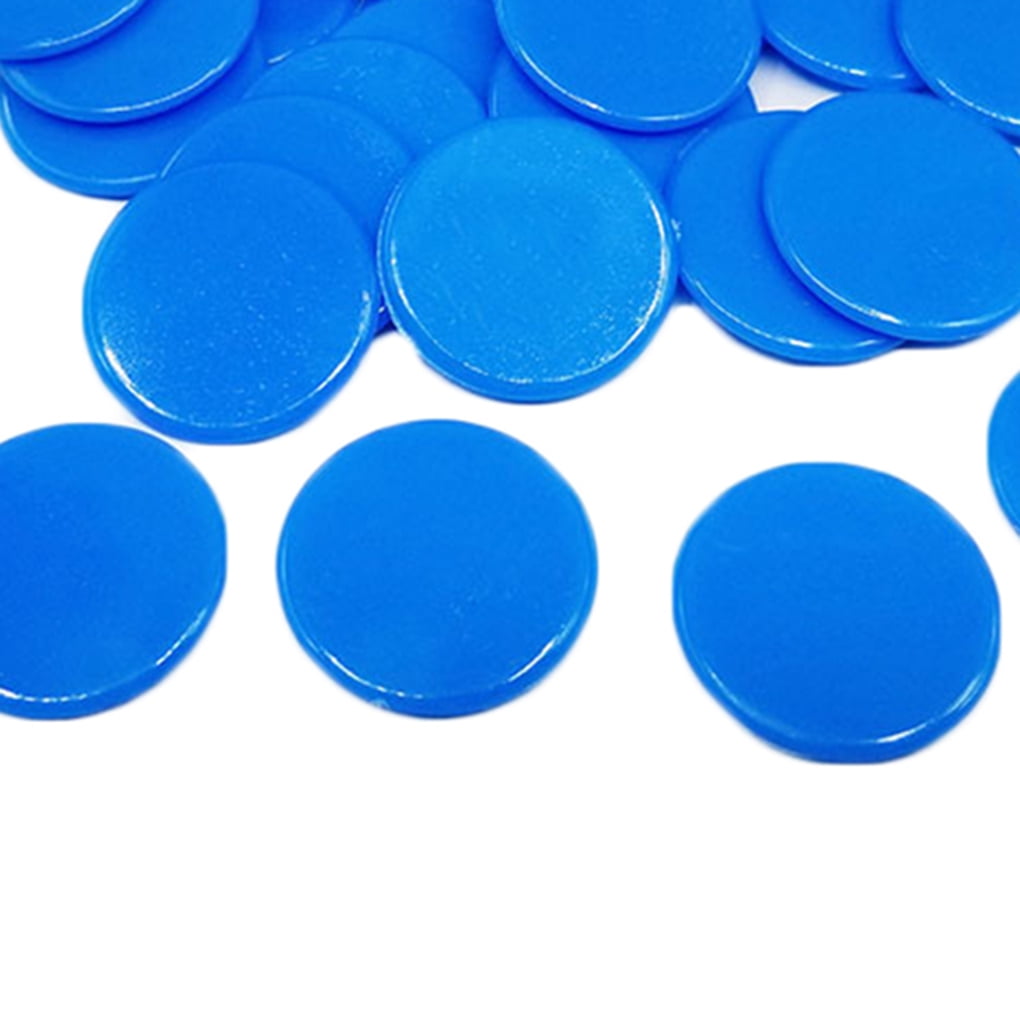 Plastic 19mm Count Poker Chips Games Supplies Game Cards Carnival Funny Toys 