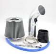 thumbnail image 1 of Kit de modificación de tubo de admisión de aleación de aluminio para automóvil de 3 pulgadas, filtro de aire de 76 mm, cabezal de hongo de filtro universal, 1 of 6