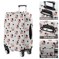 thumbnail image 5 of White Cow Head Pattern Luggage Cover Fashion Suitcase Cover Baggage Covers Fit 25-28 Inch Luggage (Go Travel), 5 of 5