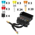 thumbnail image 6 of jiaping 12 Way Fuse Block Holder Relay 12V Waterproof Pre Wires 5 Pin 40A Relay Wiring, 6 of 8